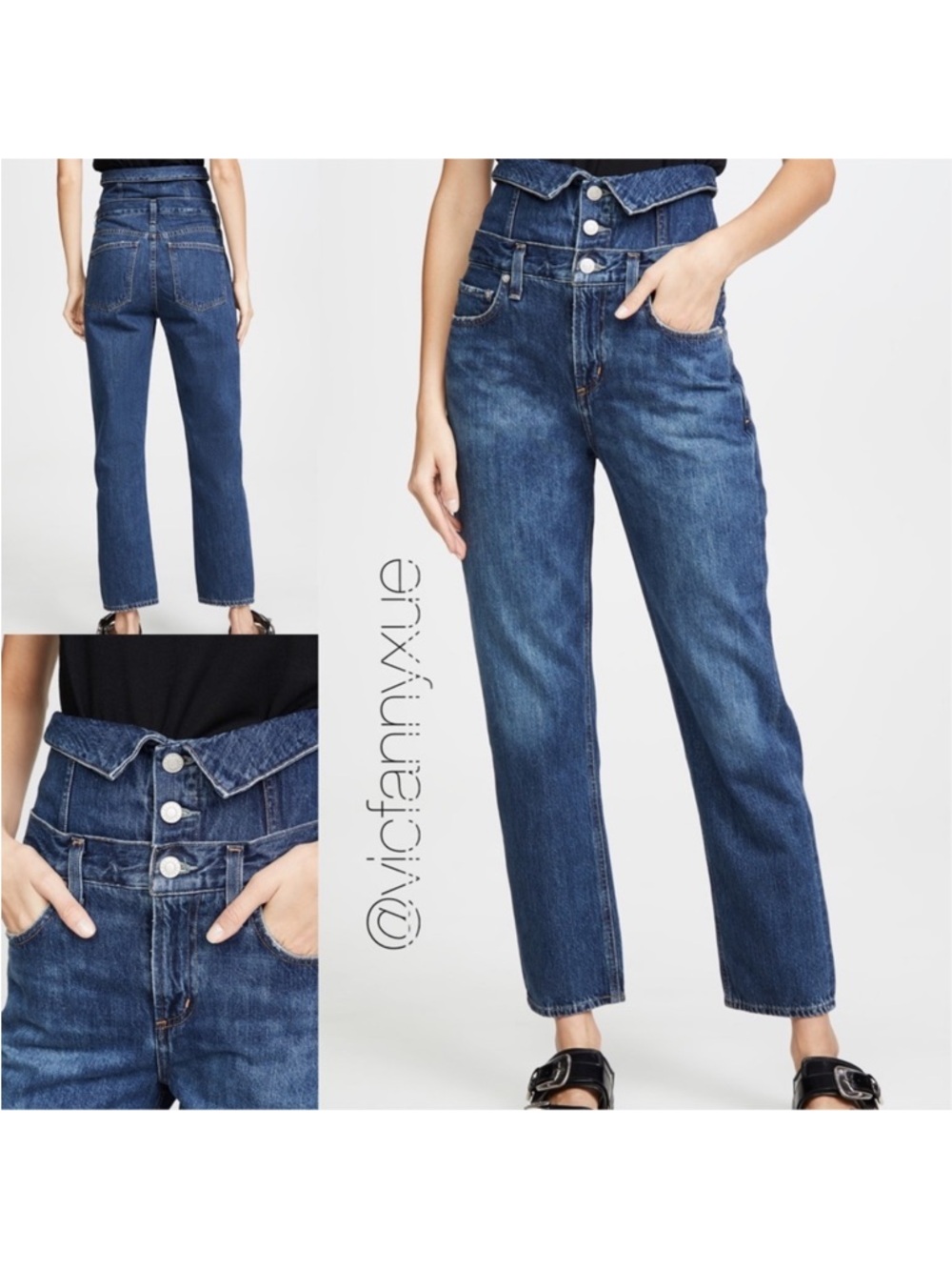 AGOLDE Vanna corset jean 24